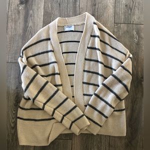 Old navy striped cardigan